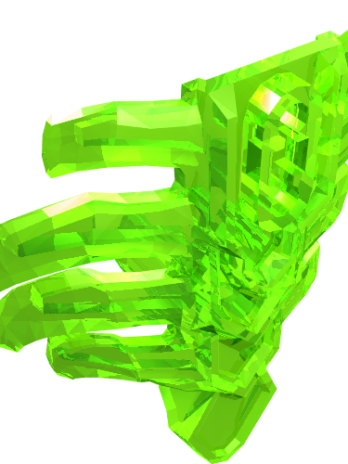 20473 – Bionicle Spine Armor with 8 Ribs